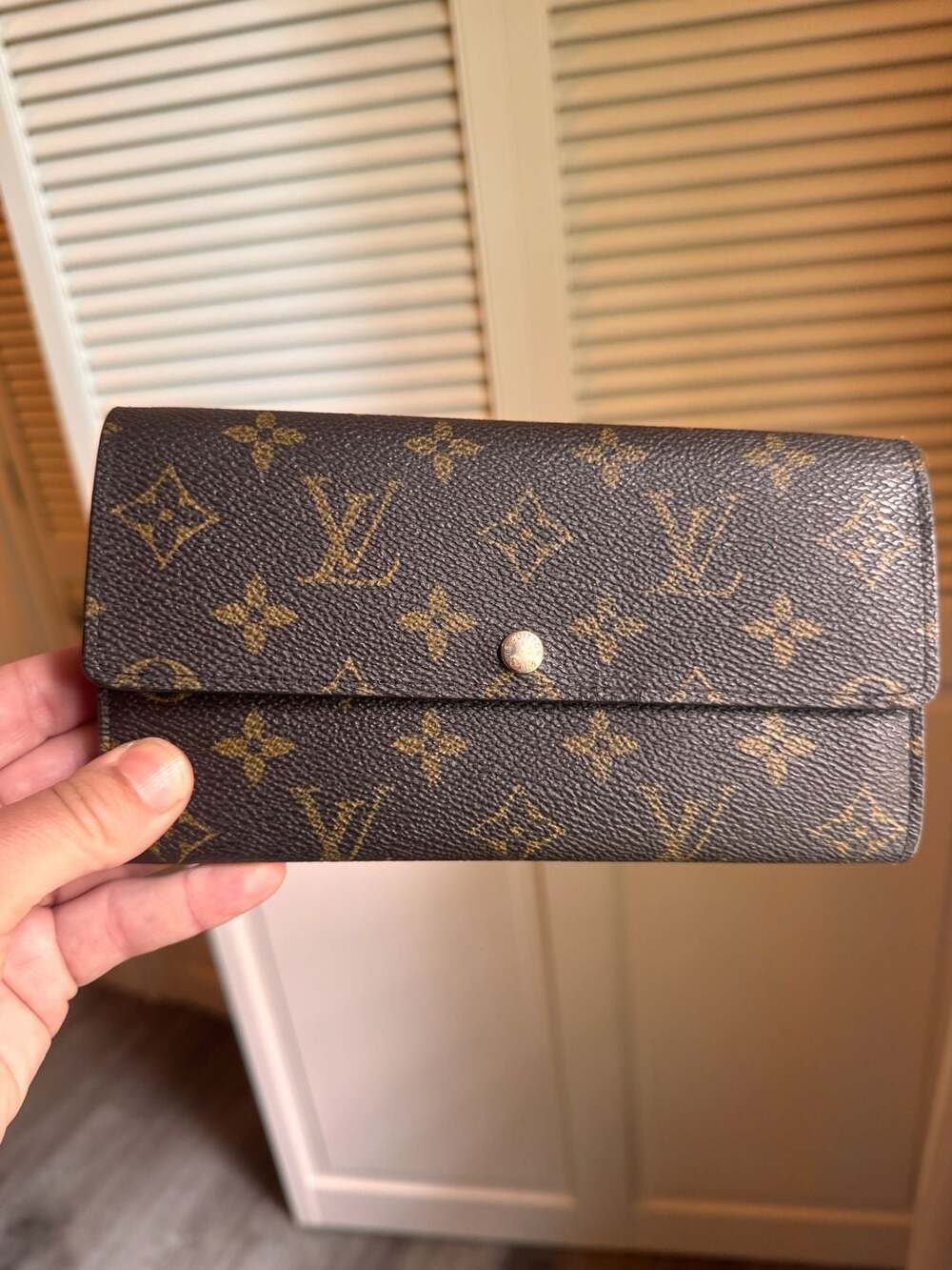 Louis Vuitton Monogram Canvas International Long Wallet